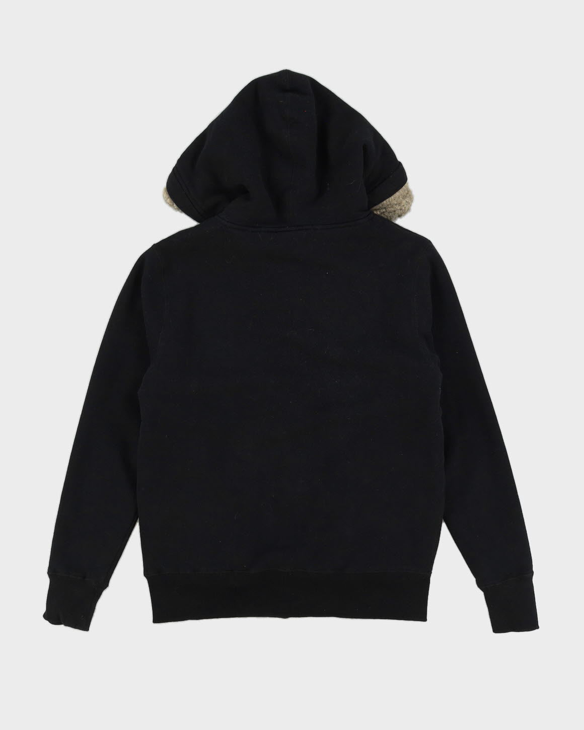 NFL Las Vegas Raiders Black Zip-Up Hoodie With Embroidery - M