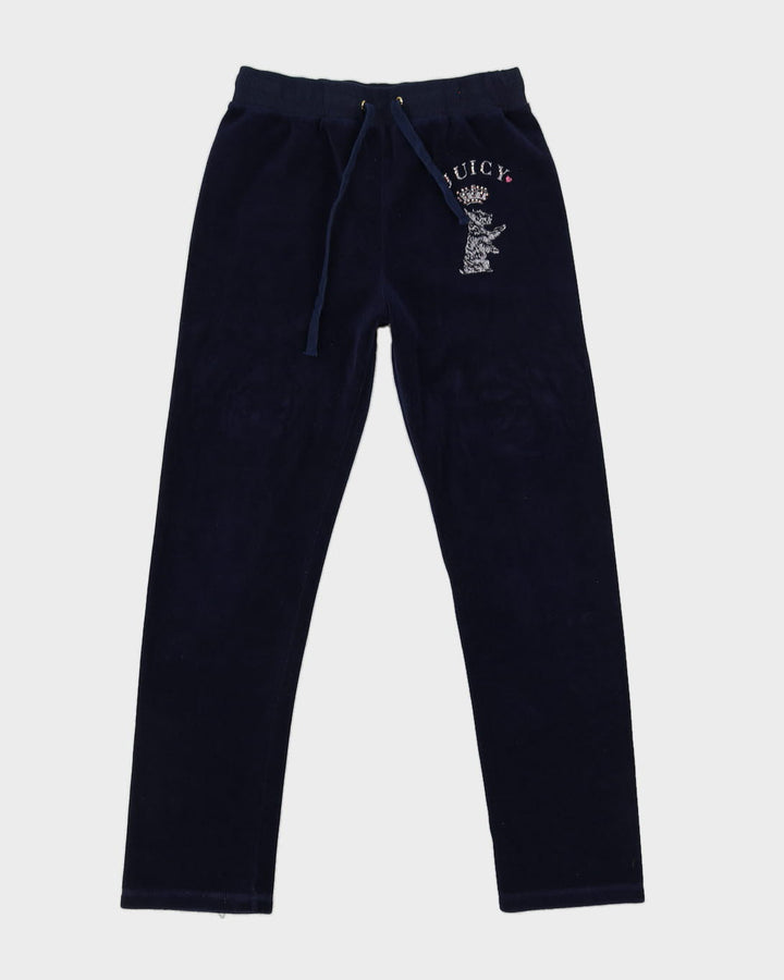 Juicy Couture Blue Velour Matching Set - L / W29