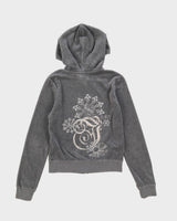 Juicy Couture Grey Velour Matching Set - M / W32