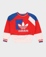 Adidas Red / Blue Sweatshirt - M