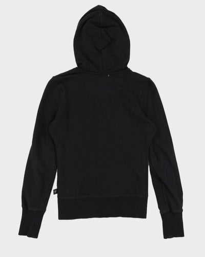 00s Y2K Guess Black Zip Up Hoodie - S
