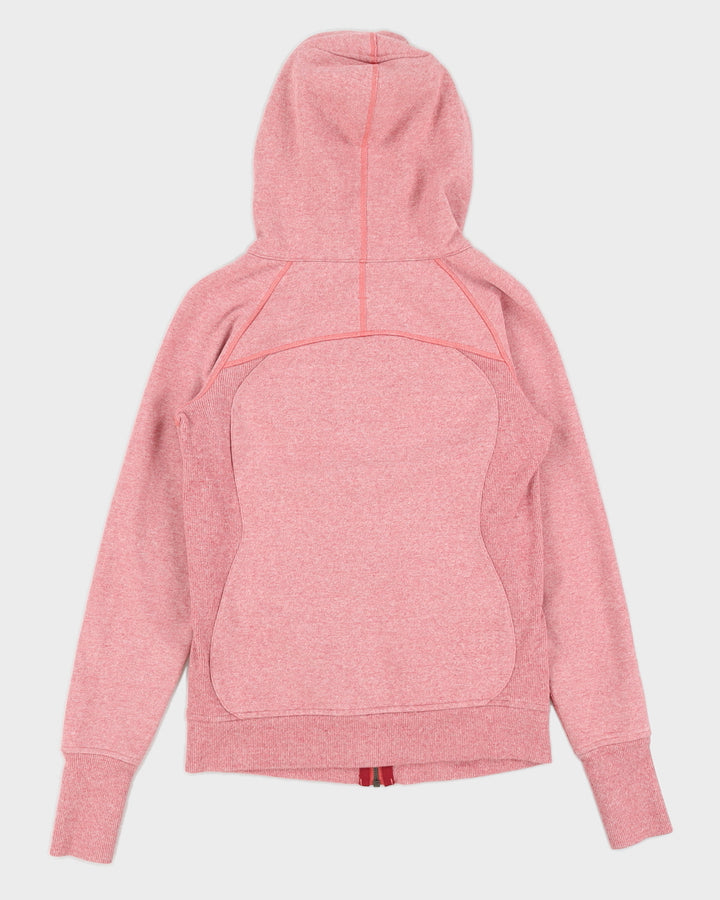 Lululemon Pink Marled Hooded Jacket - M