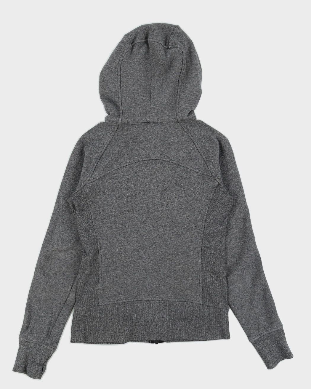 Lululemon Grey Marled Zip Hooded Jacket - M