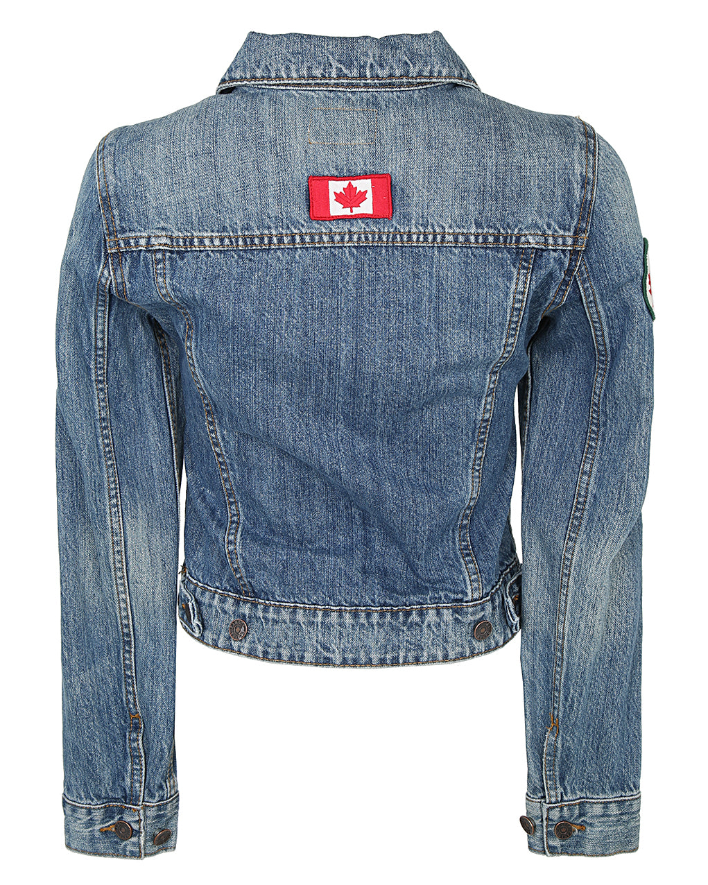 Hudson Bay Patched Jacket for the Canadian Olympics - XS
