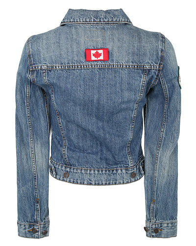 Hudson Bay Patched Jacket for the Canadian Olympics - XS