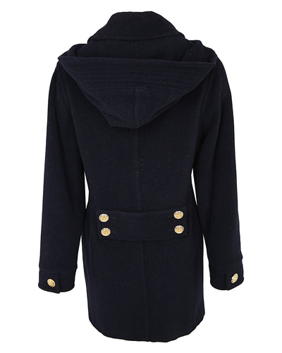 90s Versus Gianni Versace Navy Coat - S