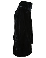 DKNY Black Velvet Jacket - L