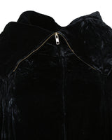 DKNY Black Velvet Jacket - L