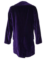 Katharine Hamnett Purple Velvet Jacket - XS