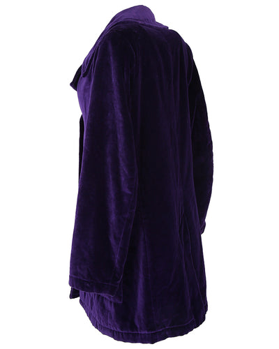 Katharine Hamnett Purple Velvet Jacket - XS