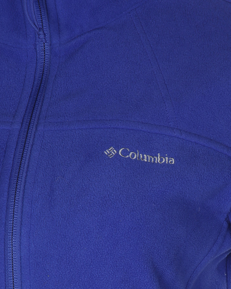 Blue Columbia Fleece Jacket - S