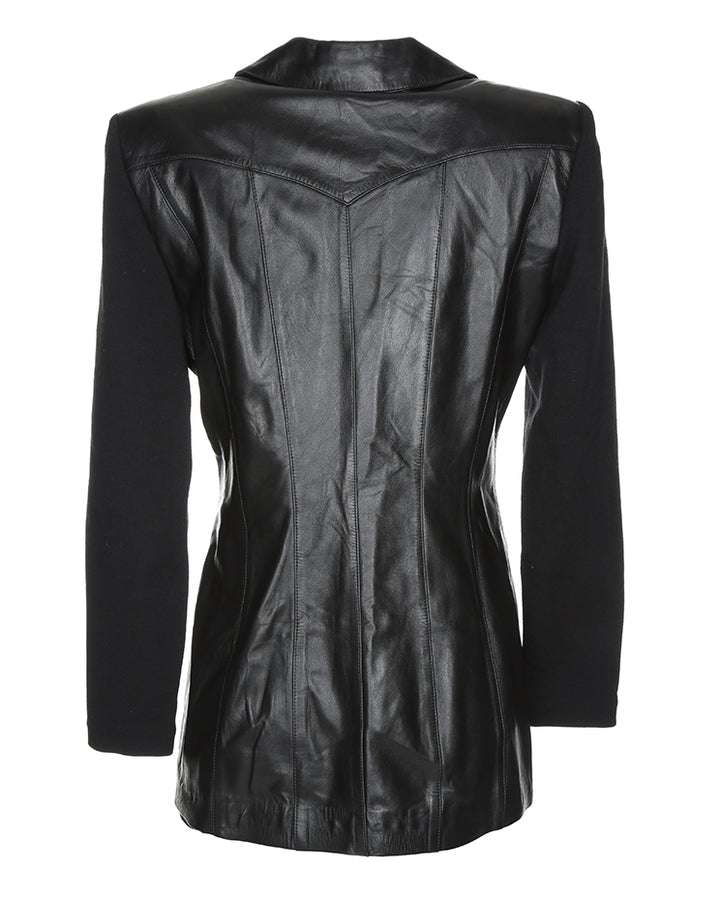 Vintage Escada Margaretha Ley leather jacket - S