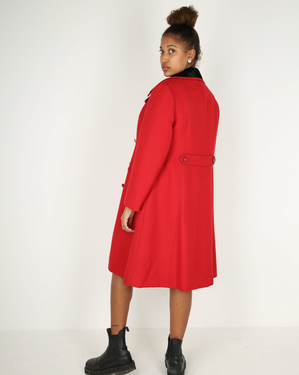 Vintage 70s W&amp;J Wilson overcoat - S