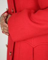 Vintage 70s W&amp;J Wilson overcoat - S