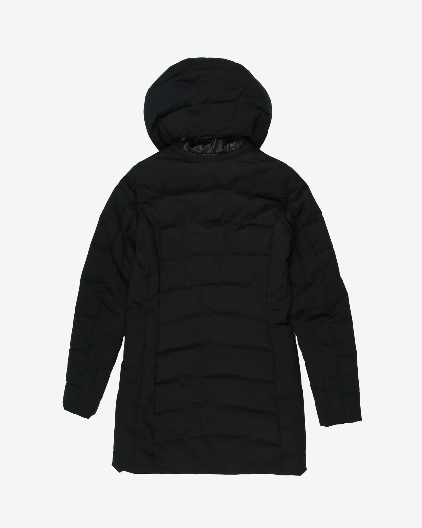 Geox puffa jacket in black - XS
