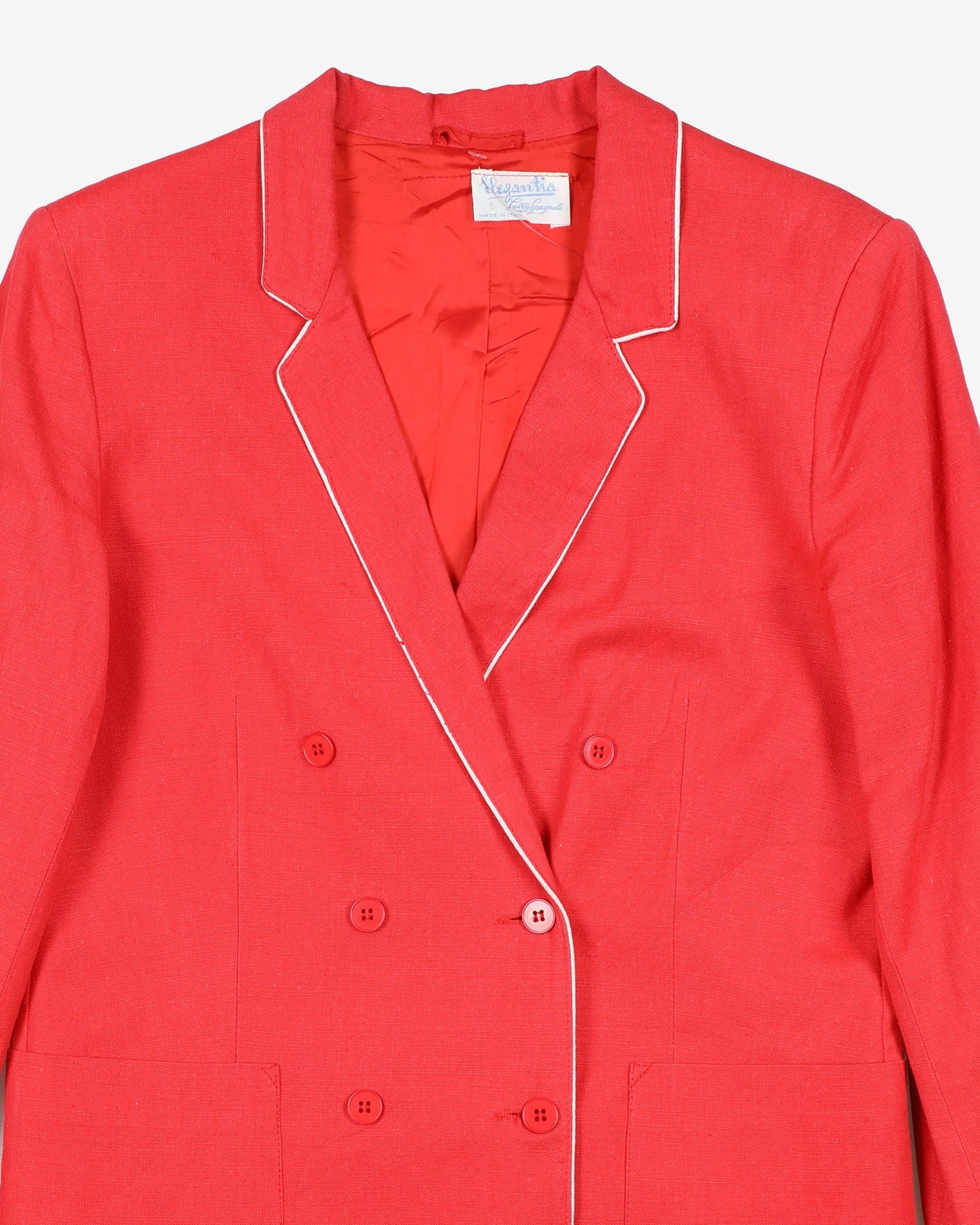 Vintage red blazer - S