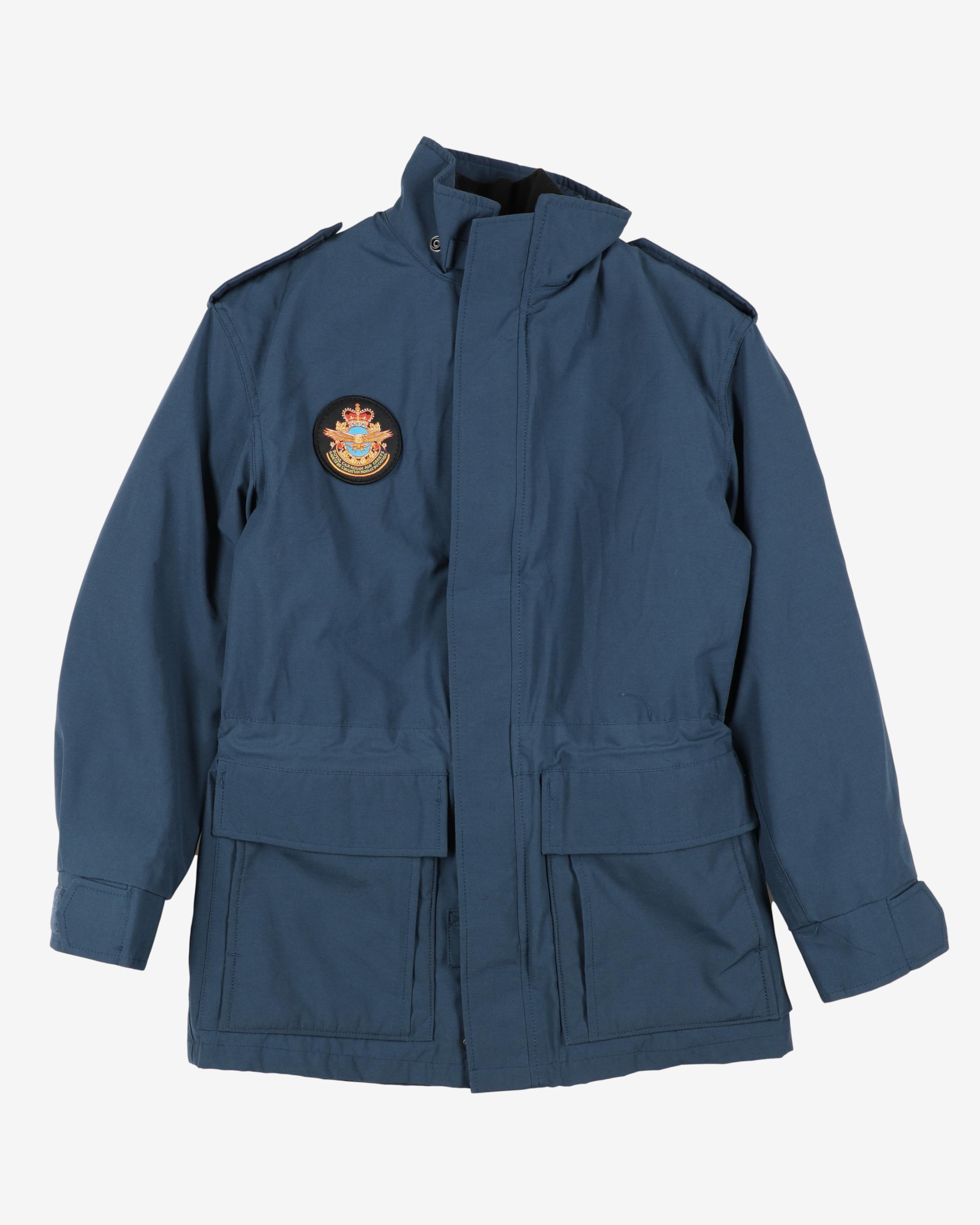 royal air cadets blue bomber jacket - l