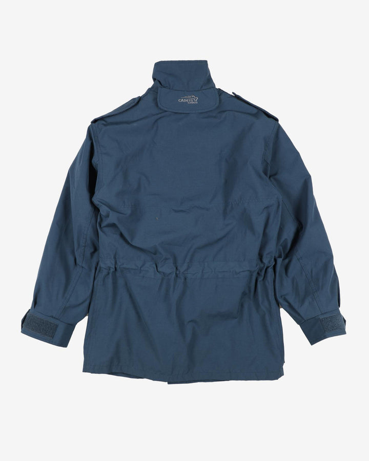 royal air cadets blue bomber jacket - l