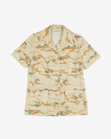 1970s patterned short sleeve jacket - S