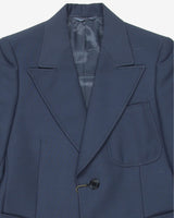 1970s Deadstock children blue blazer jacket - 6 yr