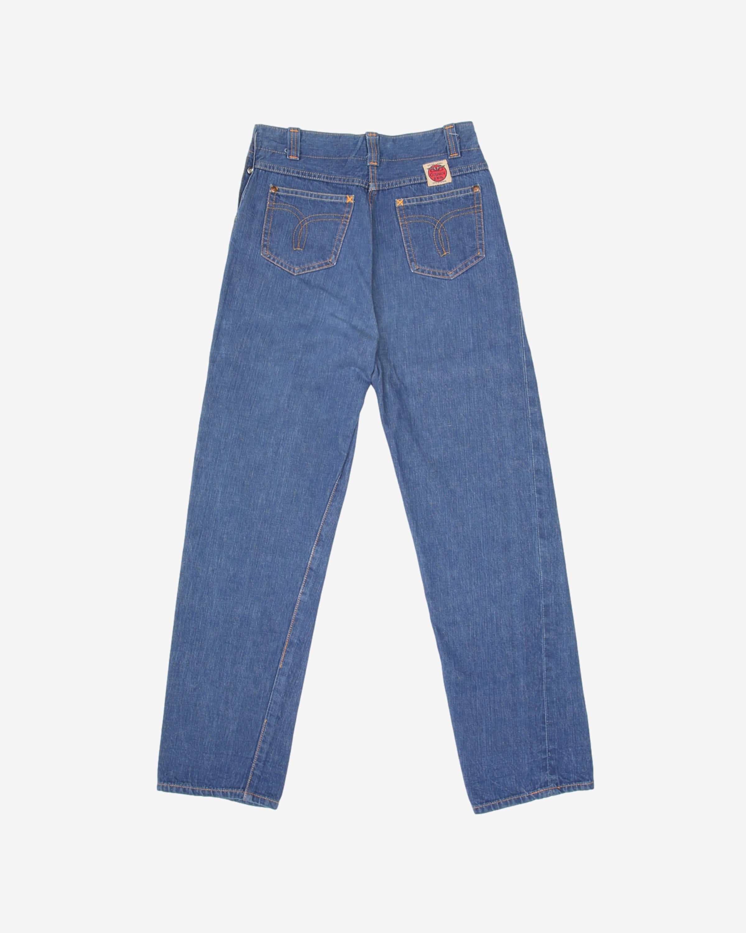 Cowboy King 70s Blue High Waisted Denim Jeans -  W27