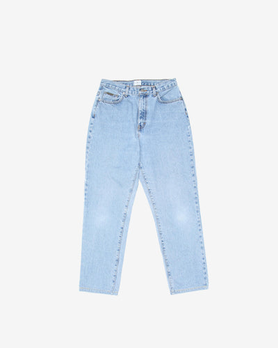 Calvin Klein Jeans Mid Indigo High Waisted Mom Denim Jeans - W29 L27