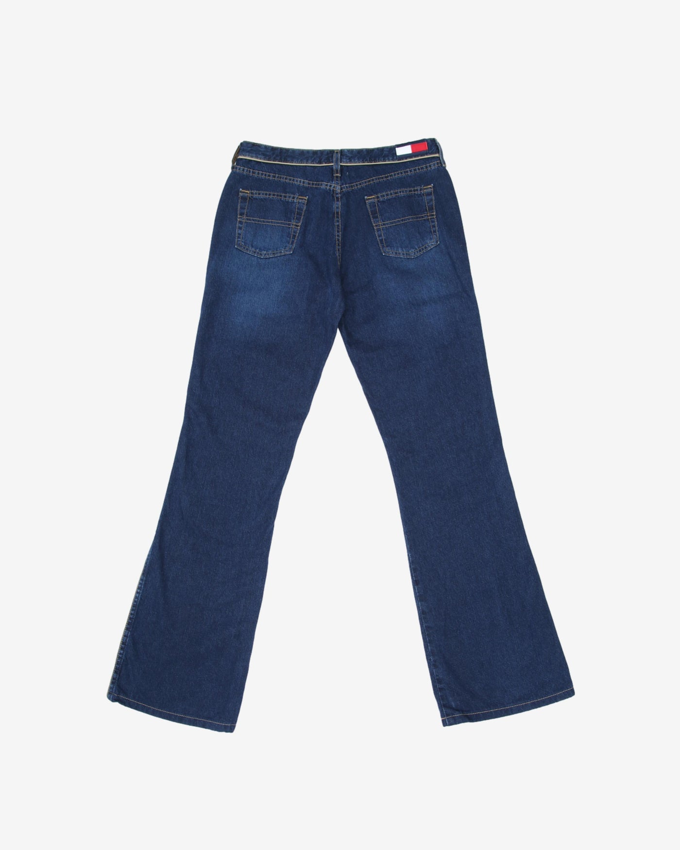 Tommy Jeans Dark Wash Blue Straight Leg Denim Jeans - W30 L32
