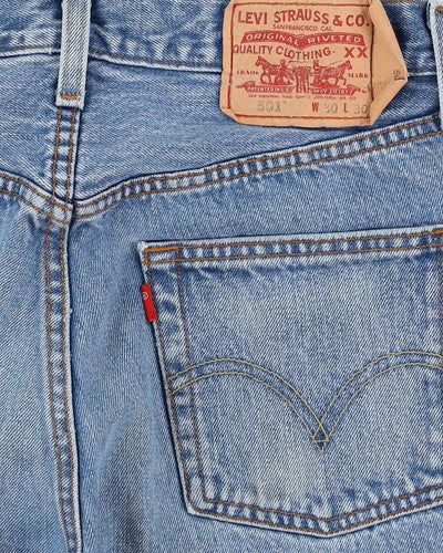 Vintage 80s Levi's 501 Blue Jeans - W28 L31
