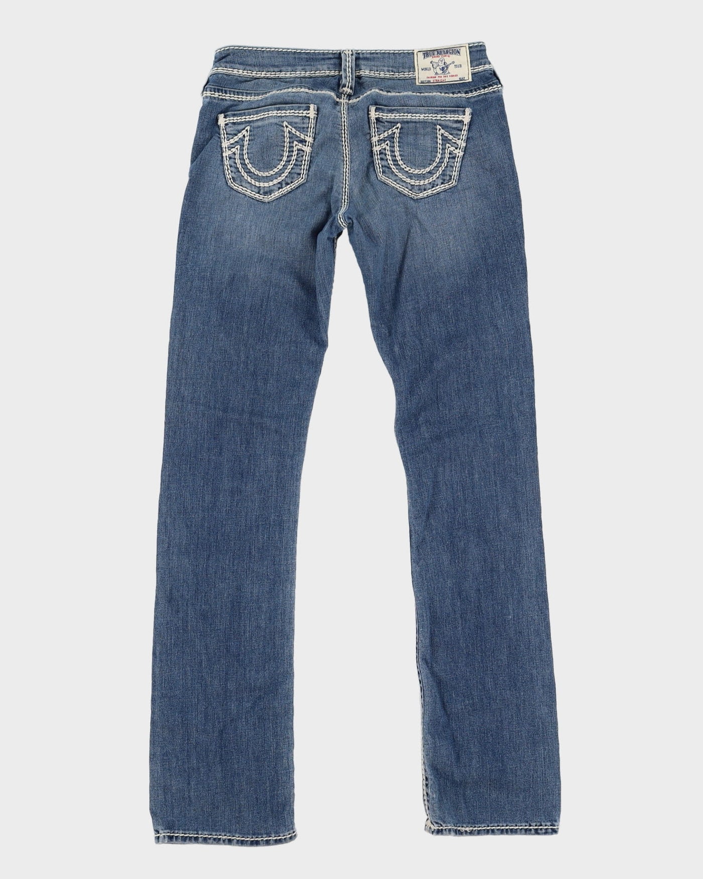 Y2K True Religion Contrast Stitch Jeans - W30 L33