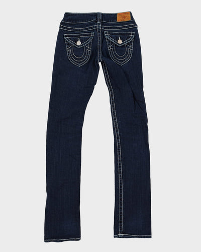 Y2K True Religion Contrast Stitch Jeans - W28 L34