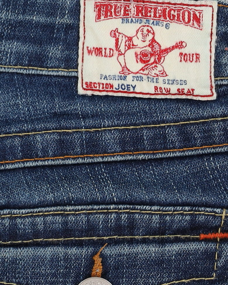 Y2K True Religion Contrast Stitch Jeans - W30 L30