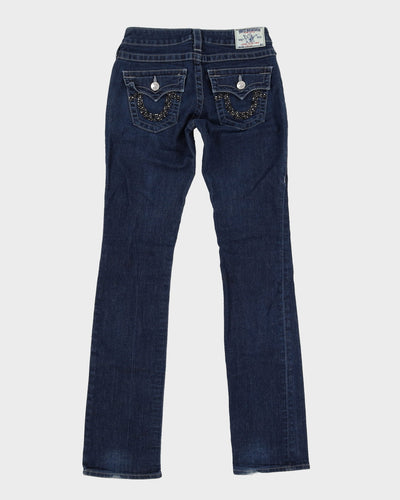 Y2K True Religion Contrast Stitch Jeans - W30 L33
