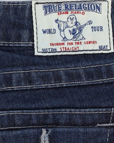 Y2K True Religion Contrast Stitch Jeans - W30 L33