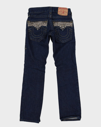 Y2K True Religion Contrast Stitch Jeans - W32 L33