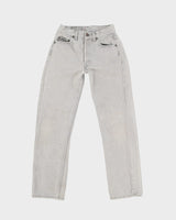Vintage 80s Levi's 501 Grey Jeans - W26 L29