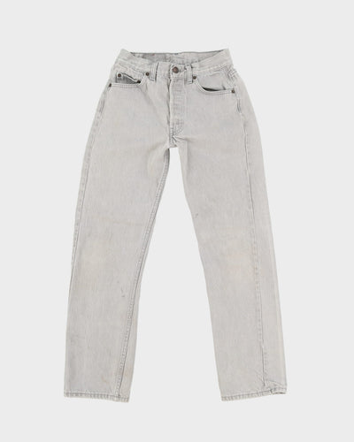 Vintage 80s Levi's 501 Grey Jeans - W26 L29