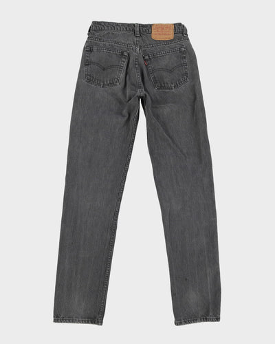 Vintage 90s Levi's 501 Faded Black Jeans - W28 L33