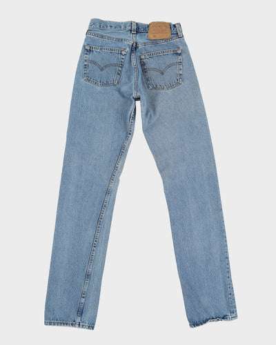 Vintage 90s Levi's 501 Blue Jeans - W27 L33