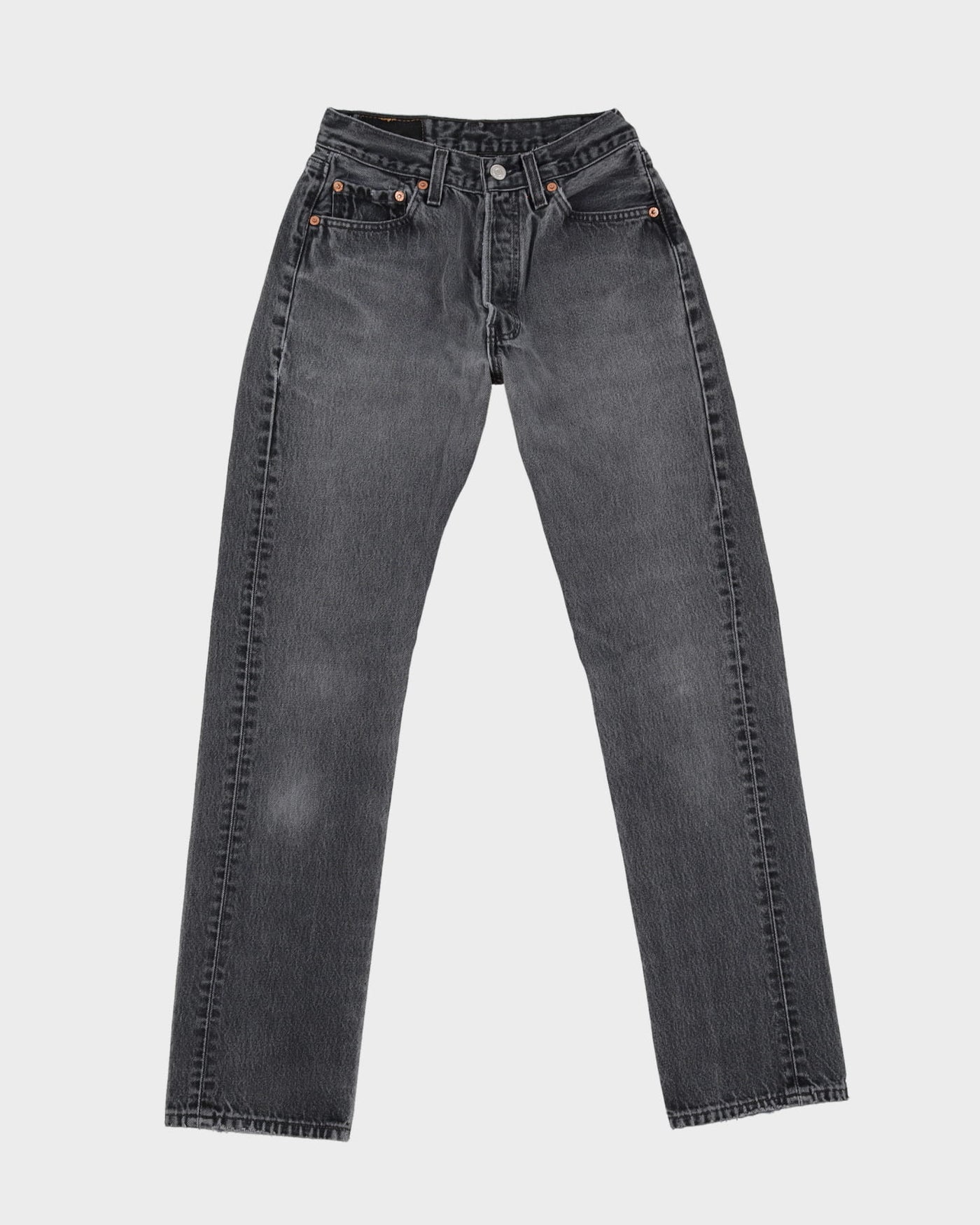 Vintage Levi's 501 Dark Wash Black Jeans - W26 L31