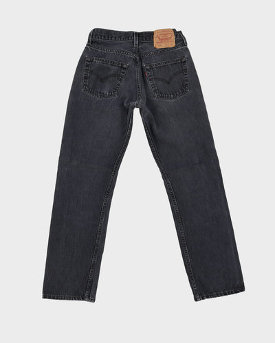 Vintage 90s Levi's 501 Dark Wash Black Jeans - W29 L30