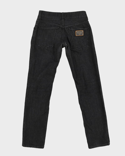 Dolce & Gabbana Black Faded Jeans - W30 L31