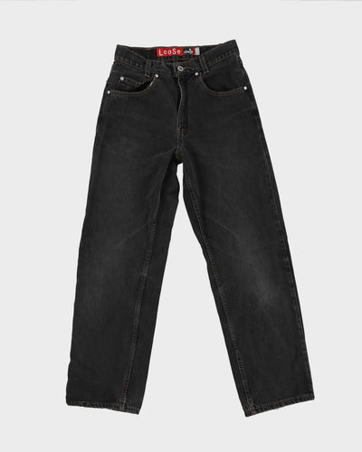 Vintage 80s Levi's SilverTab Black Jeans - W28 L30