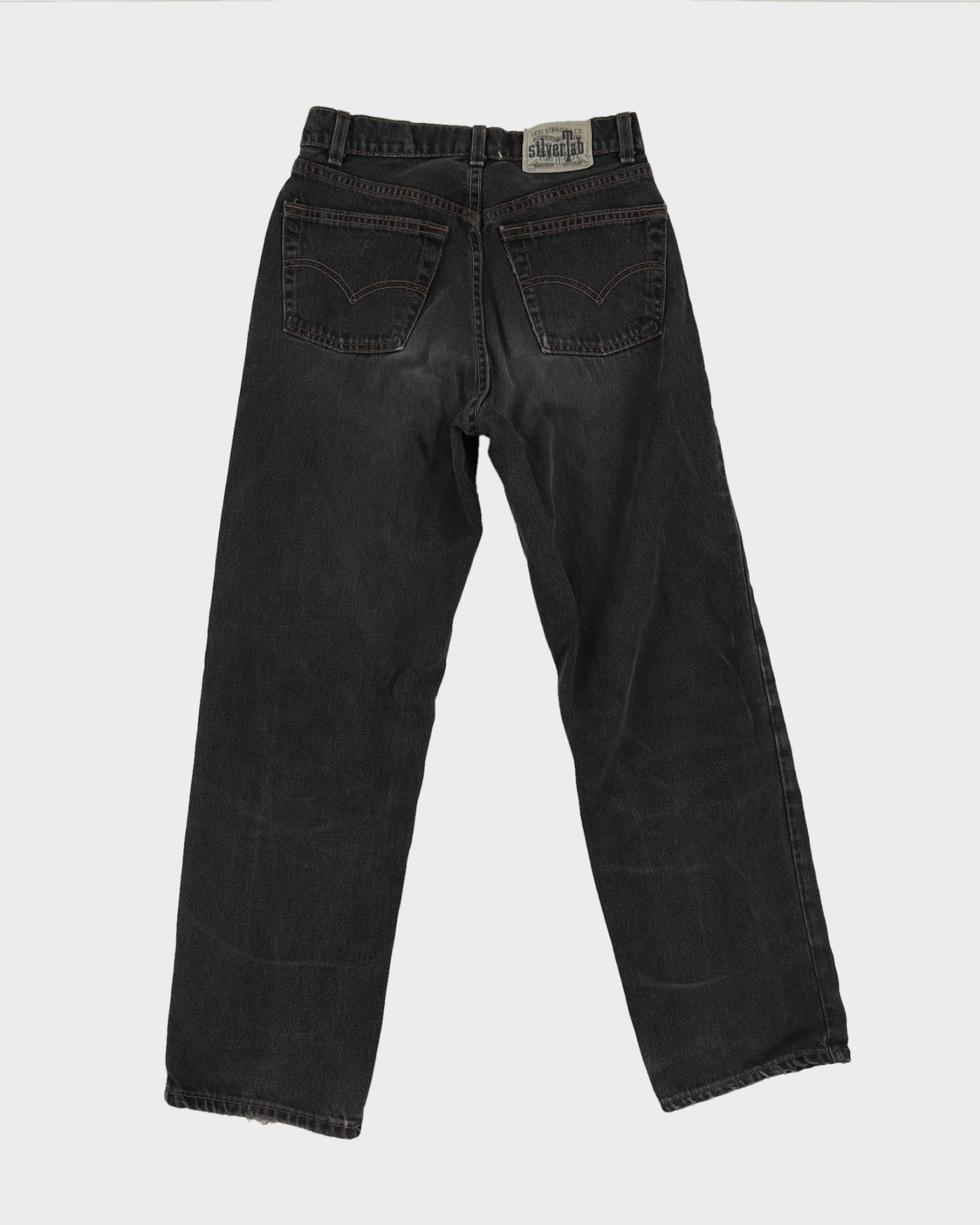 Vintage 80s Levi's SilverTab Black Jeans - W28 L30
