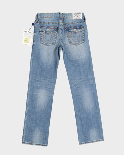 00s Y2k True Religion Straight Blue Jeans - W30 L30