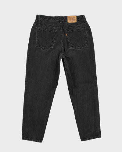 Vintage 80s Levi's Orange Tab Black Jeans - W32 L28