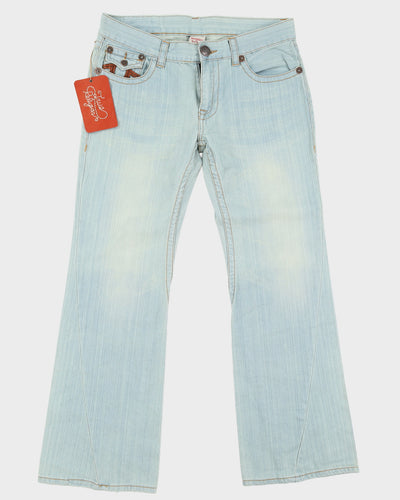 Y2K 00s True Religion Lightwash Denim Jeans - W36 L33
