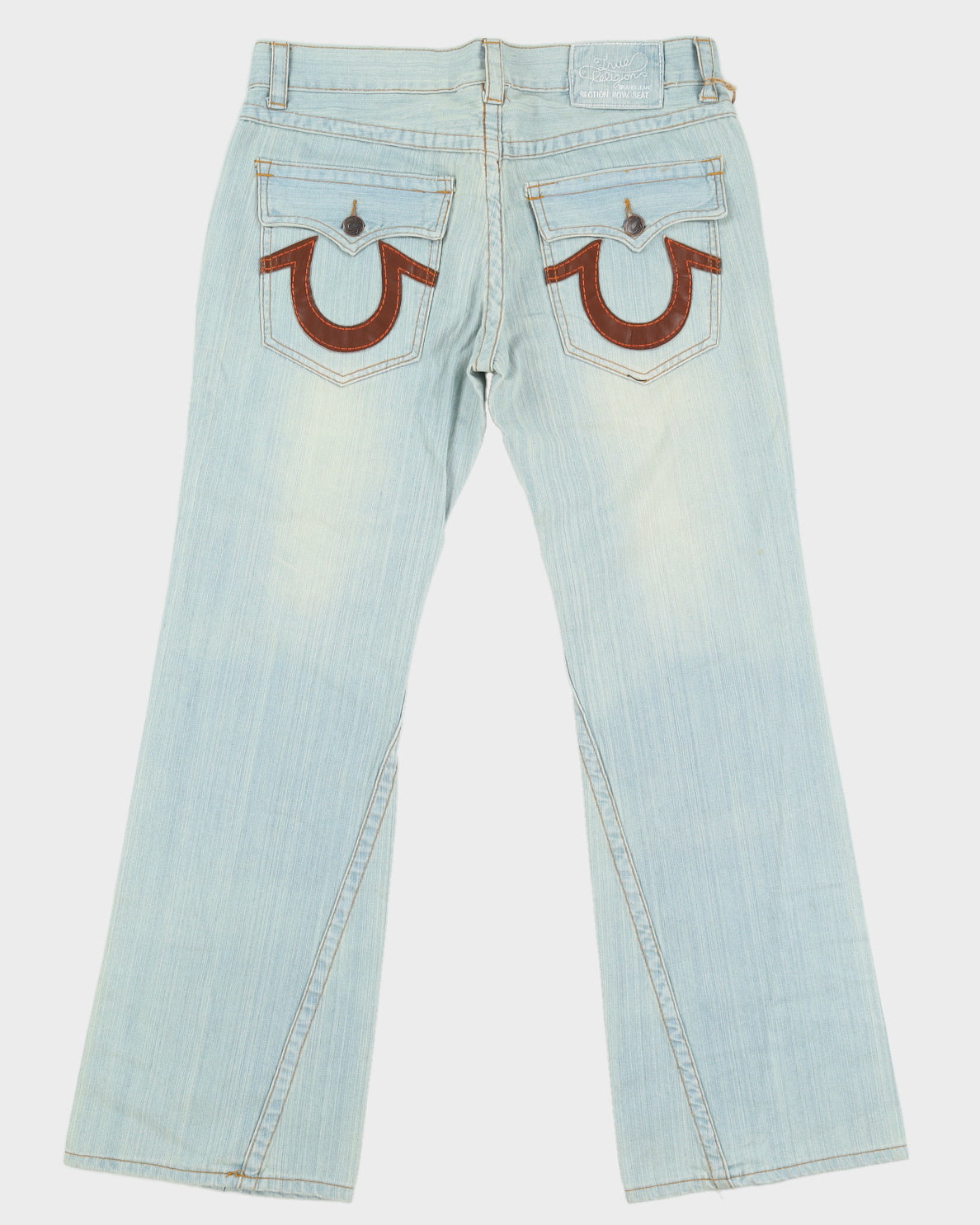 Y2K 00s True Religion Lightwash Denim Jeans - W36 L33