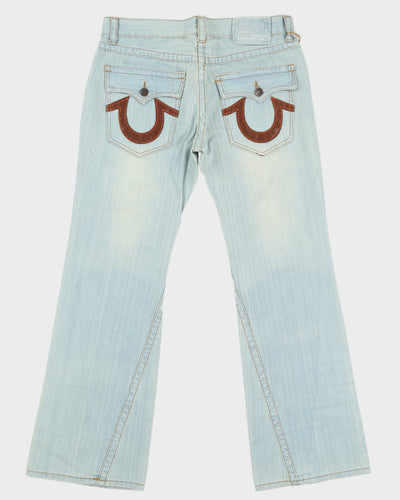 Y2K 00s True Religion Lightwash Denim Jeans - W36 L33