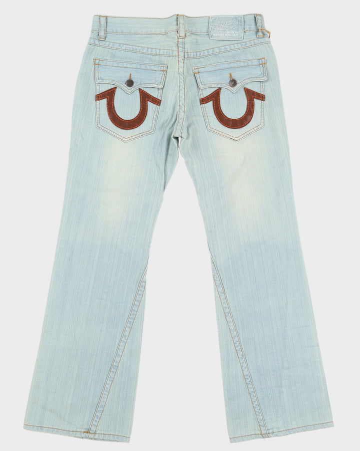 Y2K 00s True Religion Lightwash Denim Jeans - W36 L33