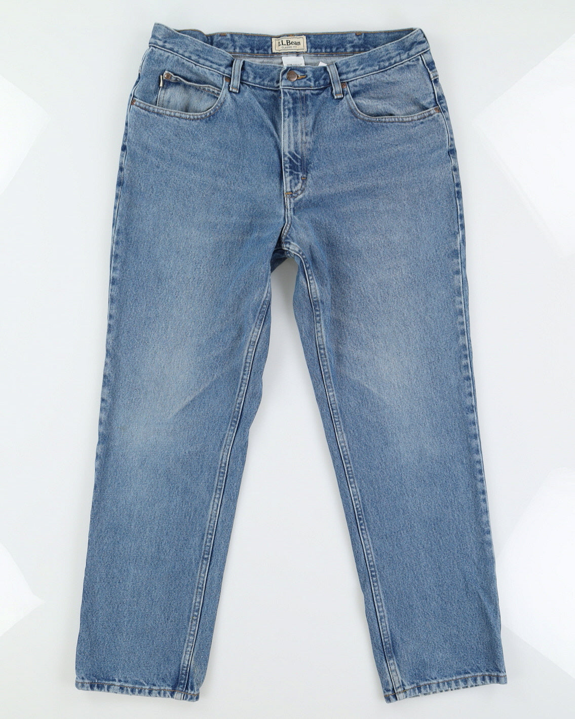 Vintage 90s LL Bean Medium Wash Jeans - W36 L30